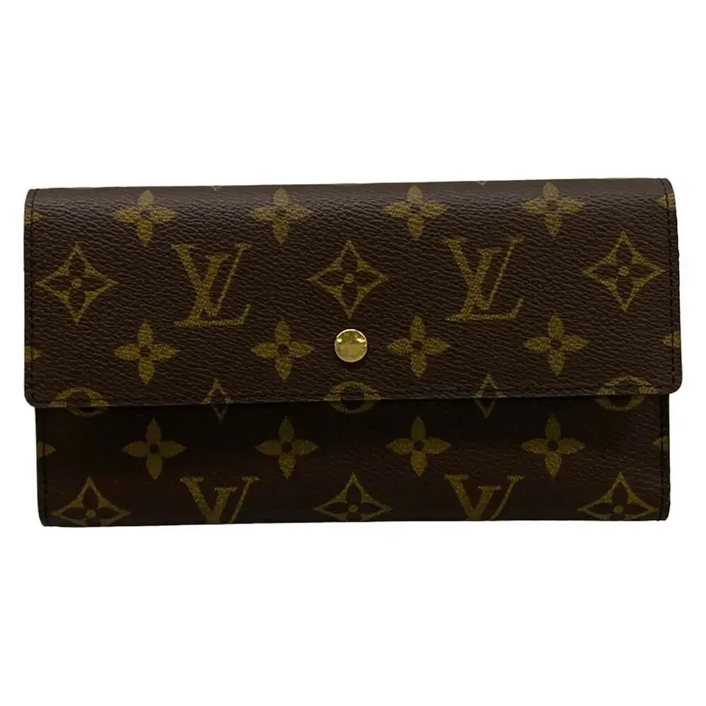 Louis Vuitton Porte Tresor International Monogram Long Wallet M61215